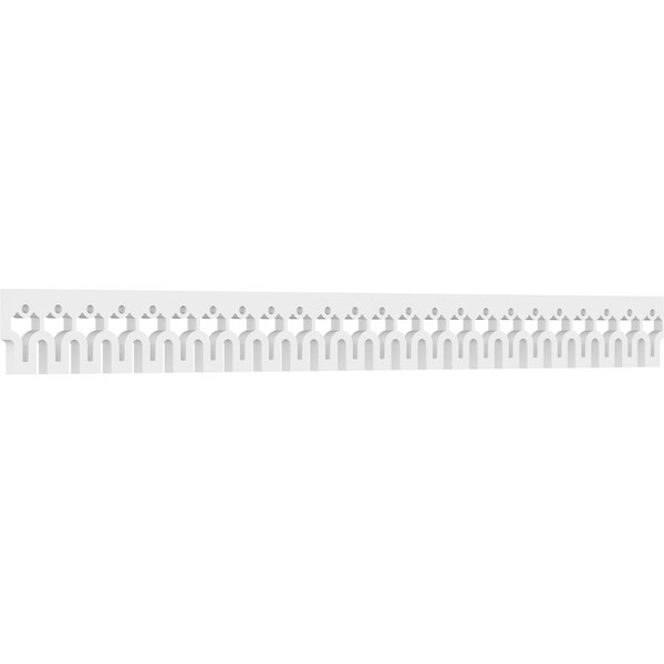 Ekena Millwork Hessel Architectural Grade PVC Running Trim, 4"H x 5/8"P x 48"L RUNP04X0625X48HSL - main